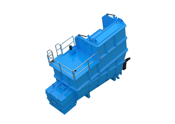 Rendering equipment material bin
