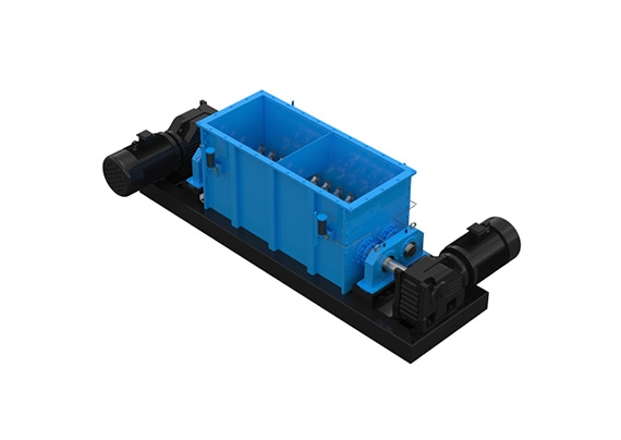 Double shaft crusher